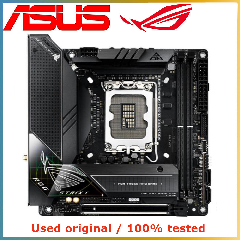Lga 1700 Ddr5 Itx Motherboard - Placa-mãe ASUS ROG STRIX Z690-I GAMING