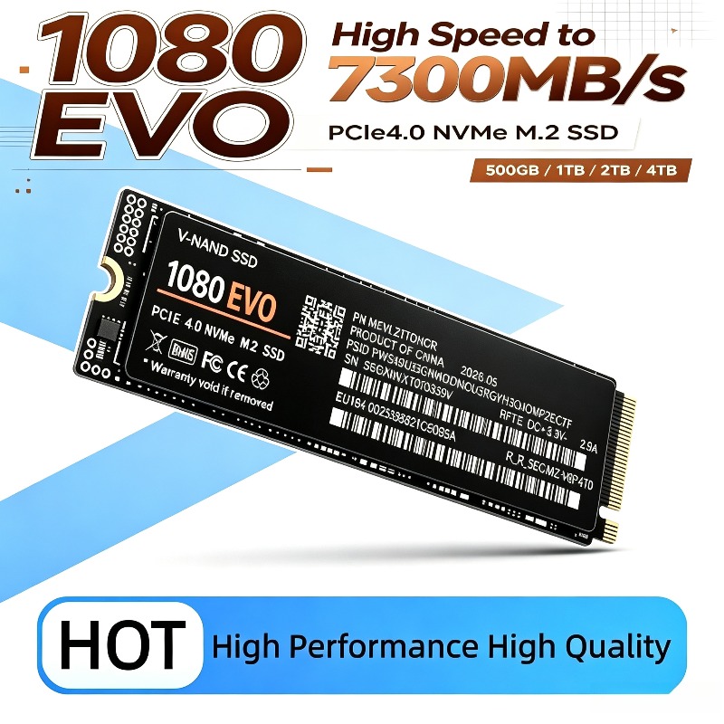 SSD interno 1080 EVO M.2 NVMe  - M.2 Nvme 4Tb Pcie 4.0 Ssd avaliação e preço